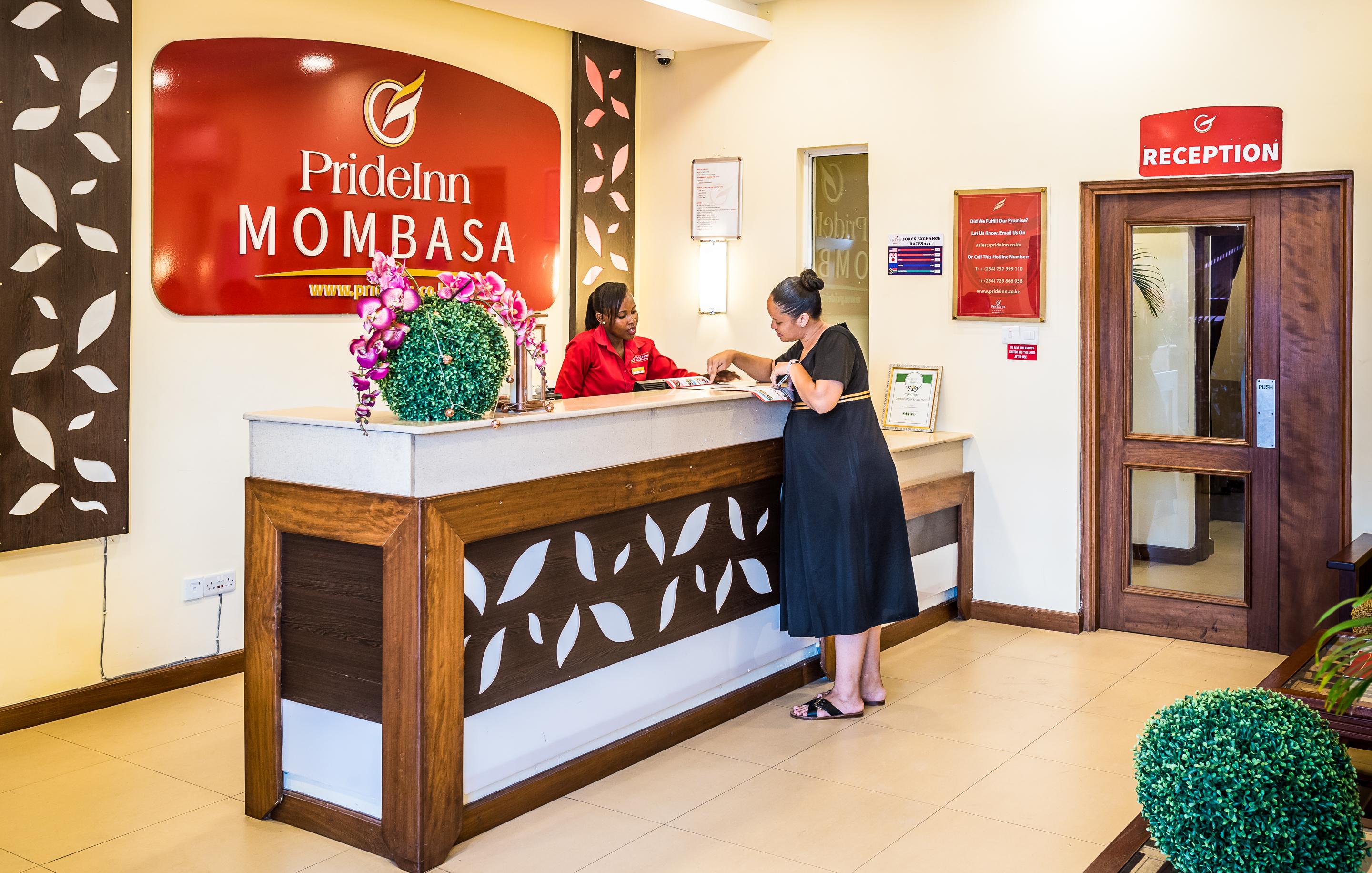 Prideinn Hotel Mombasa City Dış mekan fotoğraf